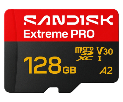 Karta pamięci Sandisk 128GB microSDXC Extreme Pro UHS-I 250/120 MB/s